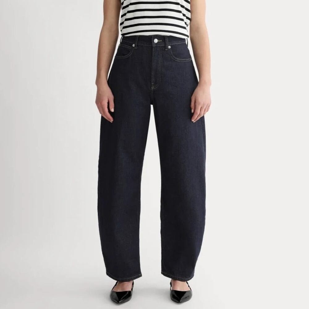 Everlane The Way High Curve Jean Pure Blue Size 27 Long NWT